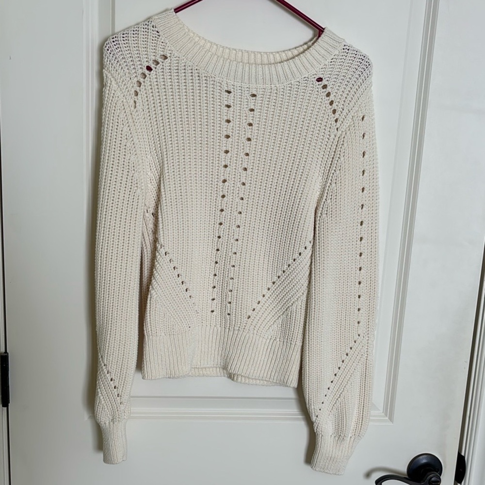 H&M Cream Knit Sweater